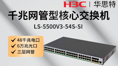 LS-5500V3-54S-SI 交換機(jī) H3C交換機(jī) LS-5500V3-54S-SI