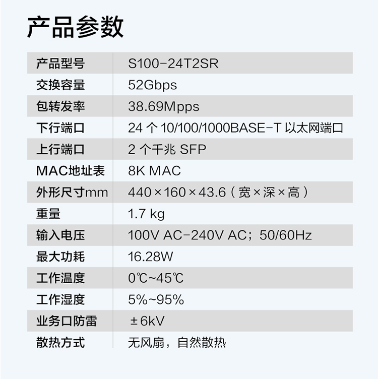 華為S100-24T2SR 24口千兆交換機 華為S100-24T2SR 24口千兆交換機