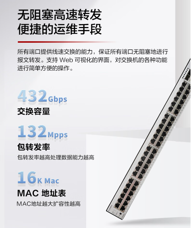 華為 S200-48T4X 企業級交換機